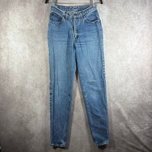 VTG Levi's Jeans Womens 24x31 High Waisted White Horse Tag Tapered Stonewash 90s